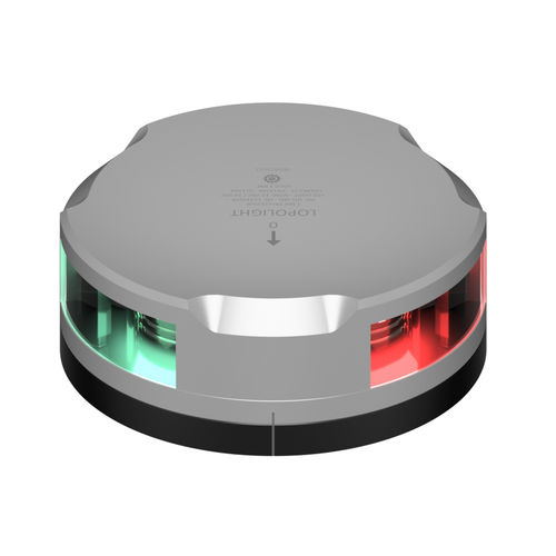 Sailboat navigation light - 101-101-005-FB - Lopolight - LED / white / red