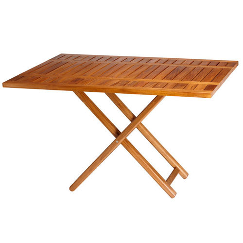 Boat table - DOUBLE  - Marine Business - adjustable / teak