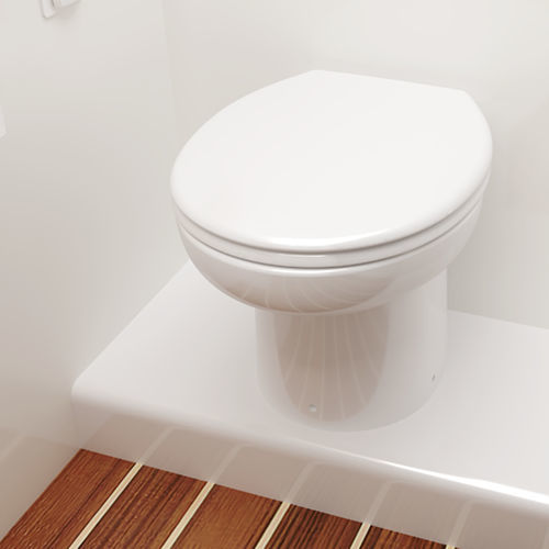 Marine toilet - Sanimarin 31 - SFA - electric / with macerator / ceramic