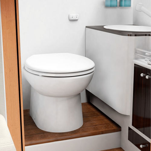 Marine toilet - Sanimarin 32 - SFA - electric / with macerator / ceramic