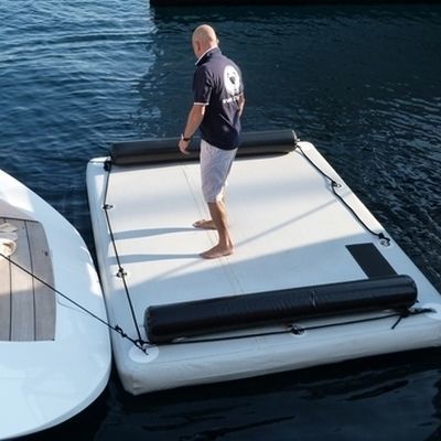 Platform water toy - CERTEC - mattress / for yacht / inflatable