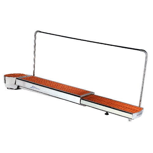 Boat gangway - 1802 series - Opacmare - for yachts / rotating / hydraulic