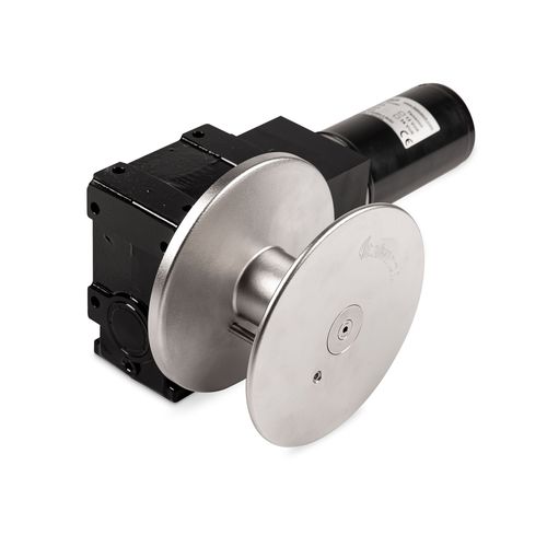 Electric sailboat winch - RT series - Italwinch - hydraulic / single-speed / stainless steel
