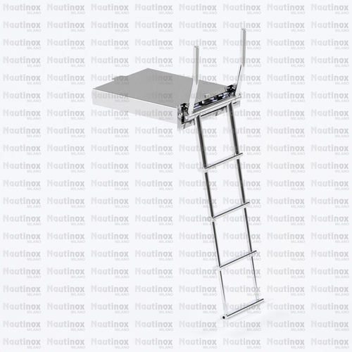 Swim ladder - 2375 - Nautinox - for boat / for yacht / for sailboats