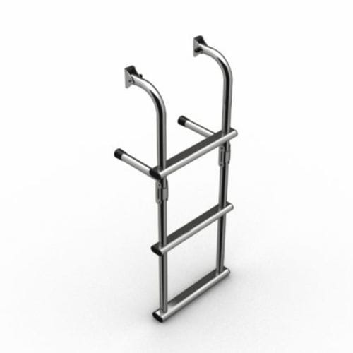 Boat ladder - 2037 - Nautinox - folding / fixed / boarding