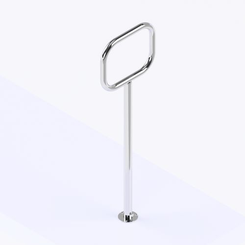 Boat grab rail - 1809 - Nautinox - polished stainless steel