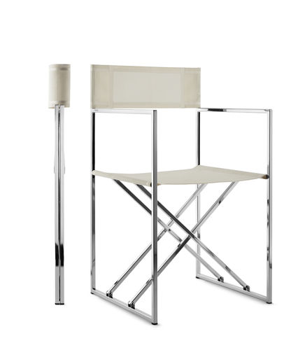 Boat director's chair - 35 - Nautinox - folding / stainless steel