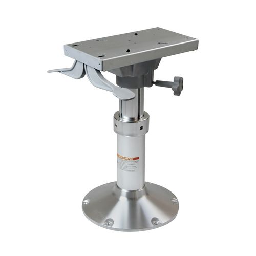 Boat seat pedestal - 48.704.61 - Osculati - adjustable / aluminum