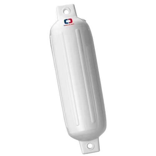 Boat fender TFG series Osculati for docks / cylindrical / white