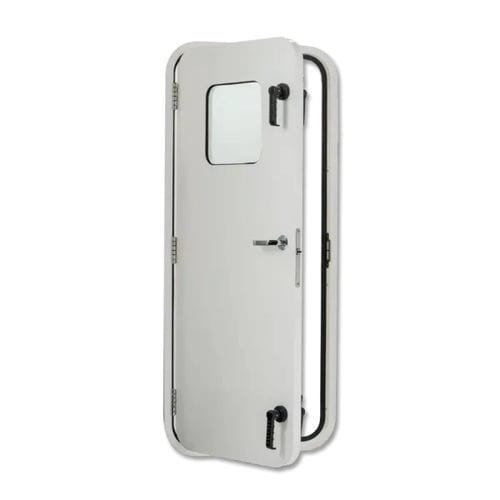 Boat door - A2K series - Pompanette - double / aluminum