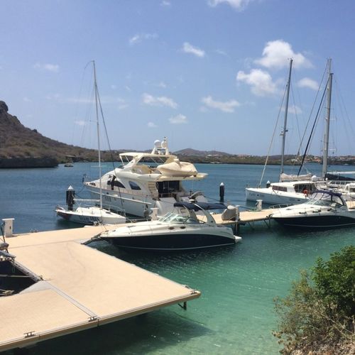 Floating dock - Poralu Marine - mooring / for marinas / wood