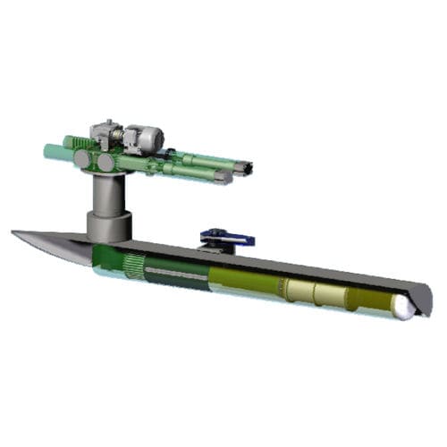 Magnus effect stabilizer - ML 600 - Quantum Marine Engineering - for yacht