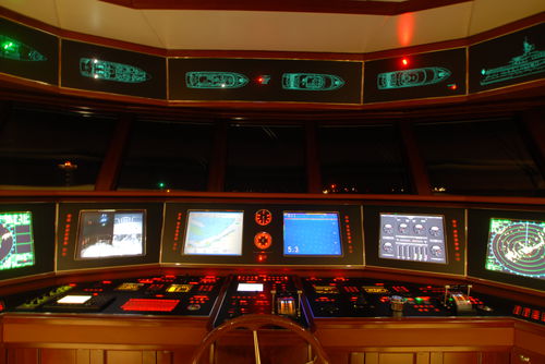 Yacht monitoring panel - Radio Zeeland DMP - for battery / lighting