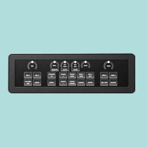 Ship screen - Commander Vision 1100 - Radio Zeeland DMP - multi-function / 11" / touch screen