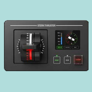 Boat control panel - Commander 360  - Radio Zeeland DMP - propulsion / touch screen