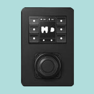 Boat control panel - Commander 350  - Radio Zeeland DMP - thruster / searchlight / touch screen