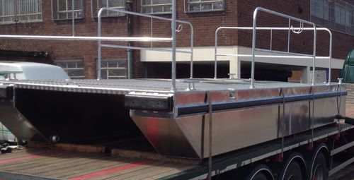 Work barge - Water Witch - Water Witch Workboats - outboard / aluminum