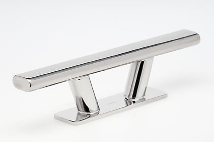 Boat deck cleat - 421401 / 421408 - Roca Industry - flat / stainless steel
