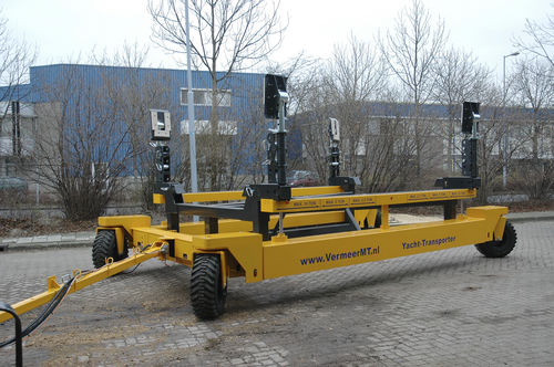 Handling trailer - YT30 - ROODBERG - for boat / for shipyards / 4-axle