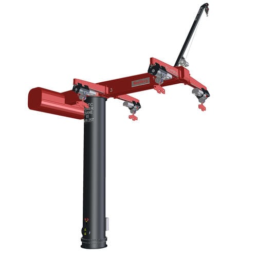 Shipyard crane - SPC 65-4E CW - ROODBERG - for marinas / for heavy loads / boom