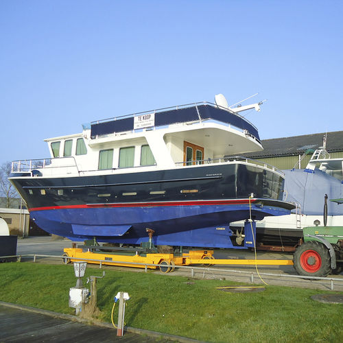 Handling trailer - YT20 - ROODBERG - for boat / for shipyards / 4-axle
