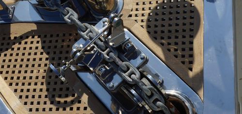Ship chain stopper - Sanguineti Chiavari produzione articoli nautici s.