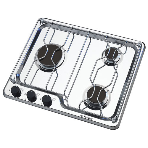 Gas cooktop SEAFARER3 Techimpex for boats / threeburner / builtin