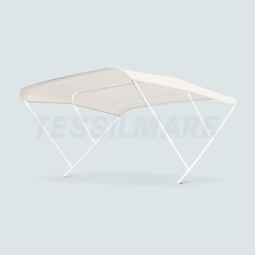 Boat Bimini top BIMINI Tessilmare cockpit / aluminum frame