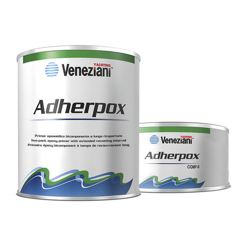 Boat primer - ADHERPOX - Veneziani Yachting - multi-use / two-component / anti-corrosion