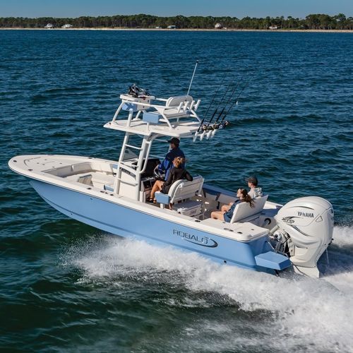 Outboard bay boat - 266 CAYMAN SD - Robalo - center console / open ...