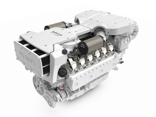 Inboard engine - V12-1800 - MAN Truck & Bus SE - Engines & Components - diesel / boating / common-rail