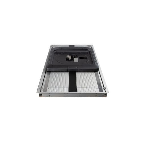 Boat helm seat pedestal - IMPULSE - NorSap AS - for ships / floor track / aluminum