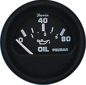 Boat indicator - GP9599   - Faria - oil pressure / analog