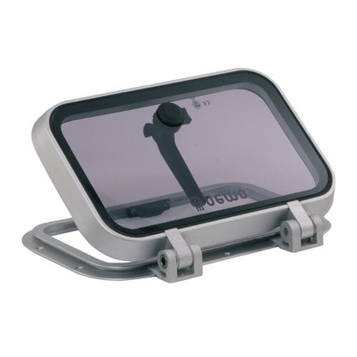 Boat deck hatch - Silver - Nemo Industrie - for yacht / square / rectangular