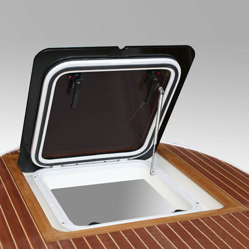 Boat deck hatch filo Nemo Industrie for yachts / square / flush