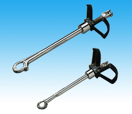 Turnbuckle with hand wheel - Quick release - Nemo Industrie - fork / fork / for sailboats