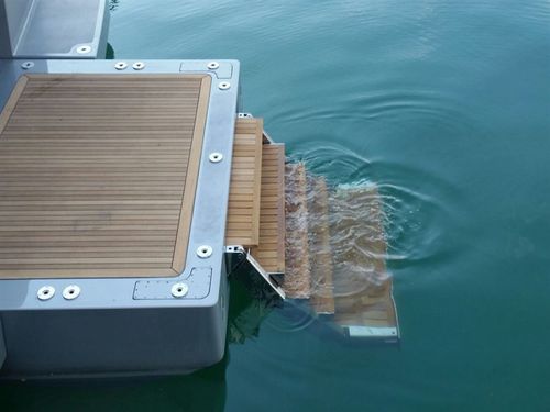 Boat ladder - 92 WBL  - Pin-craft - telescopic / boarding / platform