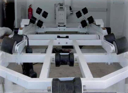 Launching trolley - CR-CN - Pin-craft - for motor boats