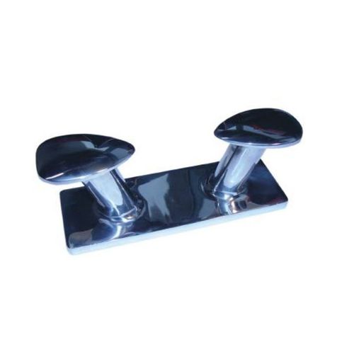 Dock mooring cleat - 01004 series - Eval - for boat / double / stainless steel