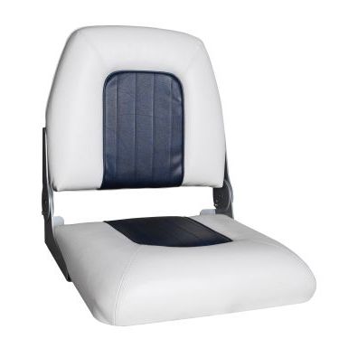 Helm seat - 04975-W - Eval - for bass boats / folding backrest / 1-person
