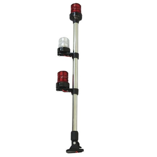 Boat mooring light 0231 series Eval incandescent / threecolor / polemounted