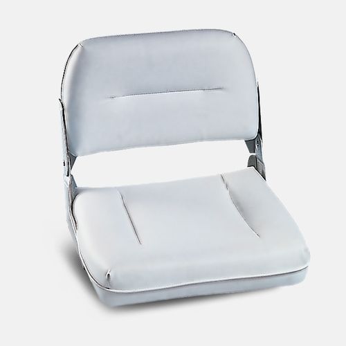 Boat seat - T4000 - Forma Marine Furniture, LLC. - fold-down / 1-person / white
