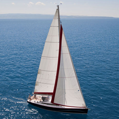 Cruising-racing sailboat - S41 - Salona yachts - 2-cabin / with bowsprit / twin steering wheels