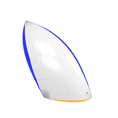 Asymmetric spinnaker - A3 - Incidence Sails - for cruiser-racer sailboats / tri-radial cut
