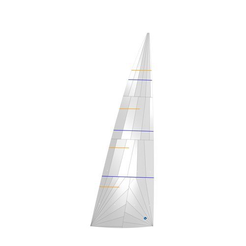 Mainsail - D3  - Incidence Sails - for cruiser-racer sailboats / tri-radial cut / carbon