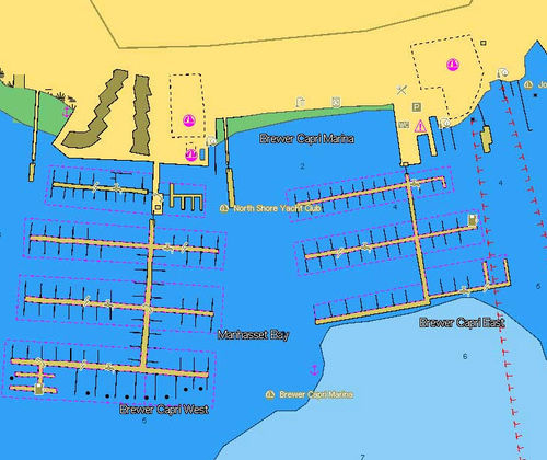 Digital nautical chart - NT+ - C-MAP