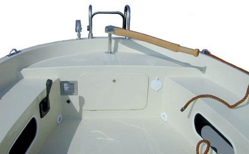 Inboard center console boat - CORALLO 21 ECO - CO.ME.NA - gozzo / classic
