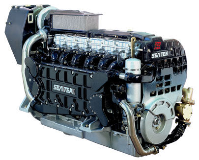 Inboard engine - 800 PLUS - 780 HP @ 3000 RPM - SEATEK - diesel / professional vessel / turbocharged