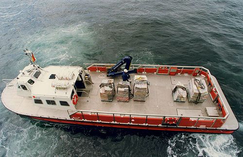 Logistics transport boat - ALN 026 ‘Picasso’ - Alnmaritec - inboard / aluminum