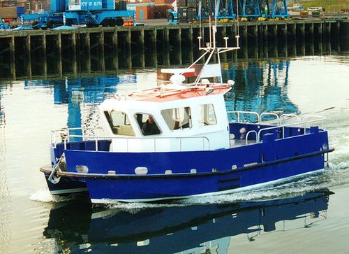Professional fishing boat - ALN 031 ‘Elizabeth Anne’ - Alnmaritec - catamaran / inboard